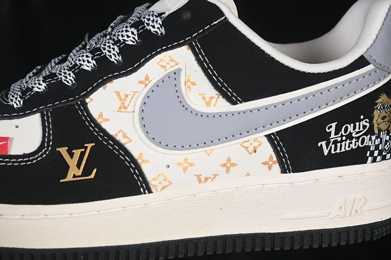 All categories Nk Air Force 1 Air Force series Nk Air Force 1 Low Air Force low-top Nike Air Force 1'07 Low black and white contrast Air Force 1 low-top casual sneakers KL1688-006